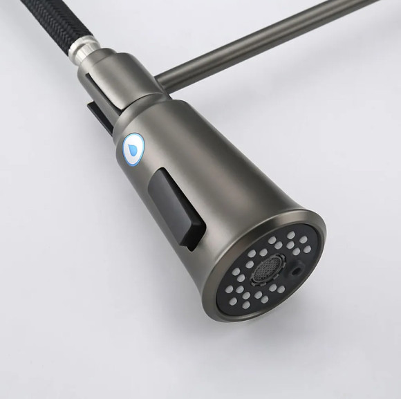 Смеситель для кухни Gappo G4398-69 Оружейная сталь Смеситель для кухни Gappo G4398-69 Оружейная сталь