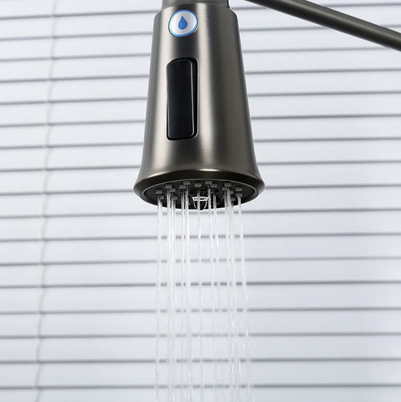 Смеситель для кухни Gappo G4398-69 Оружейная сталь Смеситель для кухни Gappo G4398-69 Оружейная сталь