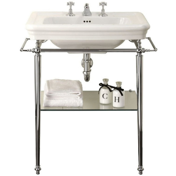 Консоль под раковину Devon&Devon Etoile 78 DEETOILECR Хром Консоль под раковину Devon&Devon Etoile 78 DEETOILECR Хром