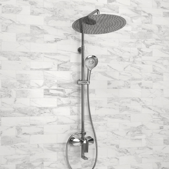 Душевая система WasserKRAFT A166.117.101.010.CH Хром Душевая система WasserKRAFT A166.117.101.010.CH Хром