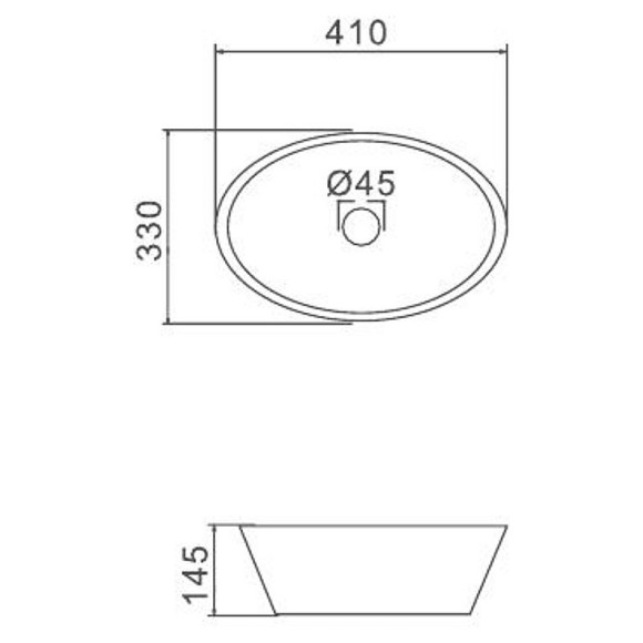 Раковина-чаша Gappo 41 GT304-8 Черная матовая Раковина-чаша Gappo 41 GT304-8 Черная матовая