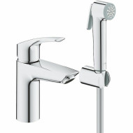 Смеситель для раковины Grohe Eurosmart 23124003 с гигиеническим душем Хром Смеситель для раковины Grohe Eurosmart 23124003 с гигиеническим душем Хром