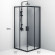 Душевой уголок AM.PM Gem S 90х90 W93G-403-090BT профиль Черный матовый стекло прозрачное Душевой уголок AM.PM Gem S 90х90 W93G-403-090BT профиль Черный матовый стекло прозрачное