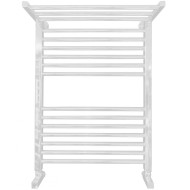 Водяной полотенцесушитель Ника Modern ЛМ 3 80x50 с полкой Белый 16 перекладин Водяной полотенцесушитель Ника Modern ЛМ 3 80x50 с полкой Белый 16 перекладин