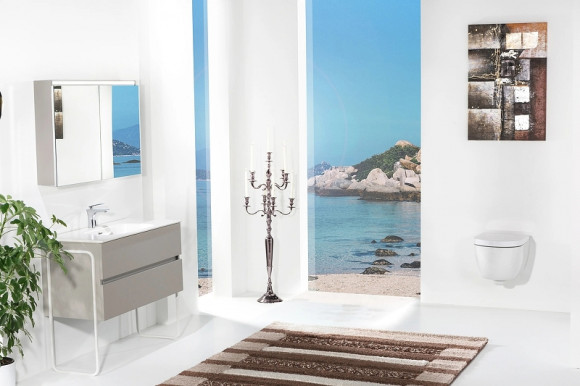 Тумба под раковину Boheme Armadi Art Vallessi 120 837-120-C mat подвесная Кашемир матовый