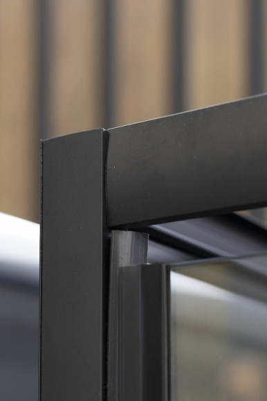 Душевой уголок Niagara Nova NG-6801-08 BLACK 90х90 профиль Черный стекло прозрачное Душевой уголок Niagara Nova NG-6801-08 BLACK 90х90 профиль Черный стекло прозрачное