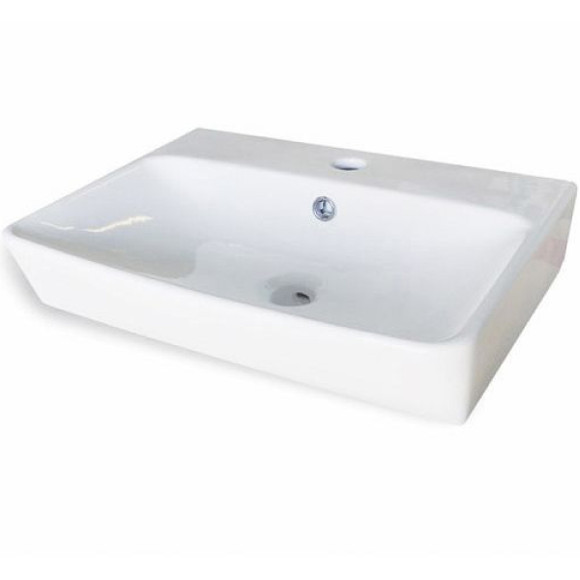 Тумба с раковиной Comforty Порто 60 00-00011395 подвесная Дуб дымчатый