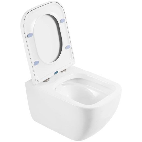 Унитаз BelBagno Alpina BB10100CHR подвесной без сиденья Унитаз BelBagno Alpina BB10100CHR подвесной без сиденья