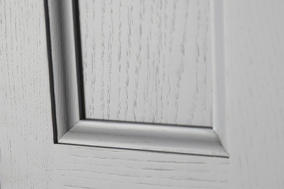 Шкаф пенал ASB-Woodline Гранда 40 11488 Grigio