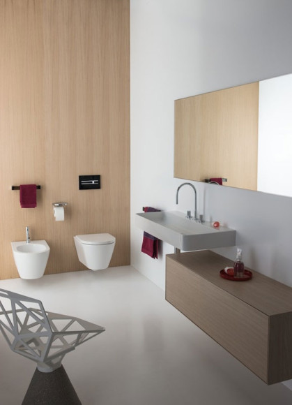 Биде Laufen Kartell 8.3033.1 подвесное без крышки