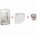 Душевой уголок Ravak Blix XP2CP4-90 90х90 70508014 профиль Хром стекло Transparent Душевой уголок Ravak Blix XP2CP4-90 90х90 70508014 профиль Хром стекло Transparent