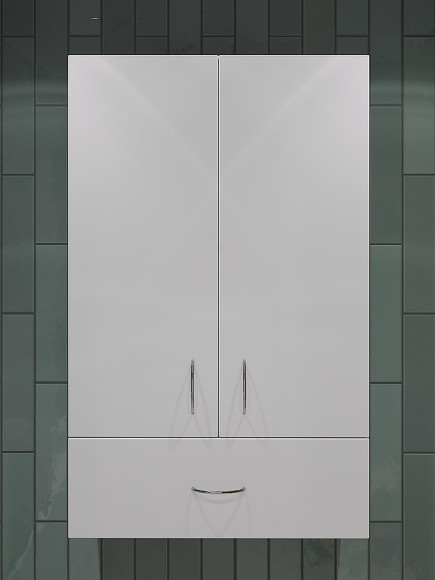 Подвесной шкаф Orange Смайл 60 SM-60SR1 Белый