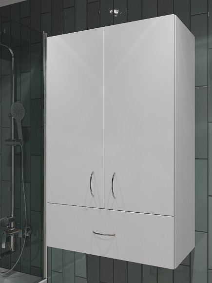 Подвесной шкаф Orange Смайл 60 SM-60SR1 Белый