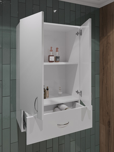 Подвесной шкаф Orange Смайл 60 SM-60SR1 Белый