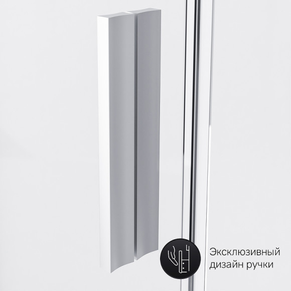 Душевой уголок AM.PM Gem 90x90 W90G-405-090MT профиль Хром матовый стекло прозрачное Душевой уголок AM.PM Gem 90x90 W90G-405-090MT профиль Хром матовый стекло прозрачное