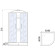 Душевая кабина River Rein 80x80 МТ 10000002414 с поддоном Душевая кабина River Rein 80x80 МТ 10000002414 с поддоном