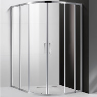 Душевой уголок Cezares Molveno RH-22 130х120 MOLVENO-RH-22-130/120-C-Cr-IV профиль Хром стекло прозрачное