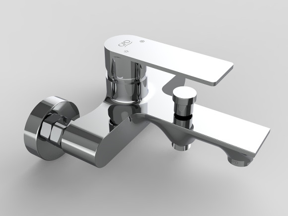 Смеситель для ванны GPD Provido MBB155 Хром