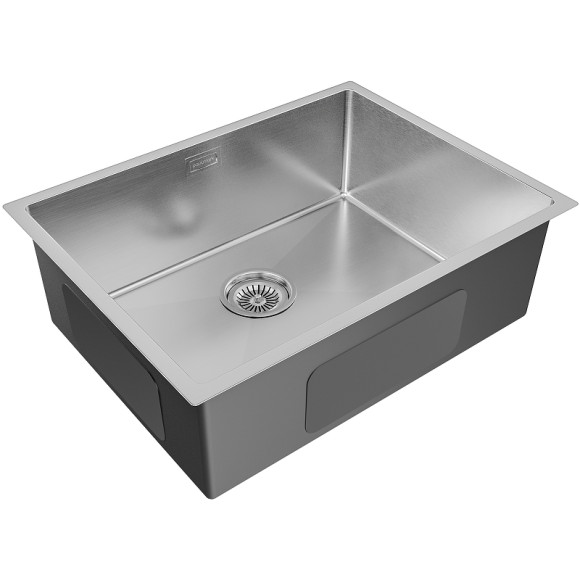 Кухонная мойка Paulmark Next 58 Uni PM215844-BS Брашированная сталь Кухонная мойка Paulmark Next 58 Uni PM215844-BS Брашированная сталь