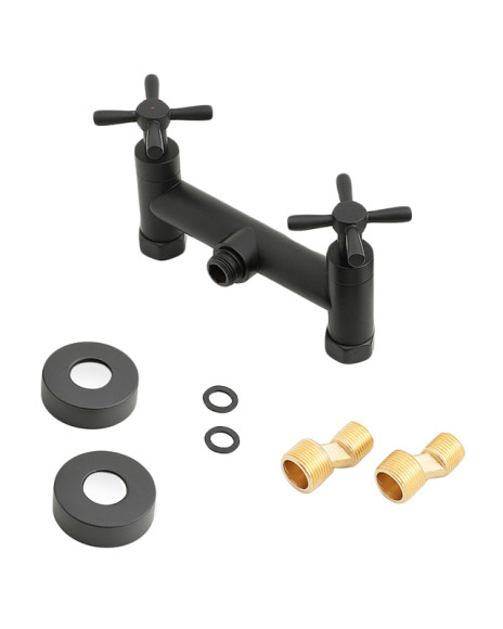 Смеситель для душа Orange Mia M34-200B Черный матовый