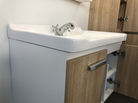 Тумба с раковиной Comforty Рига 70 00004142215 подвесная Дуб сонома Тумба с раковиной Comforty Рига 70 00004142215 подвесная Дуб сонома