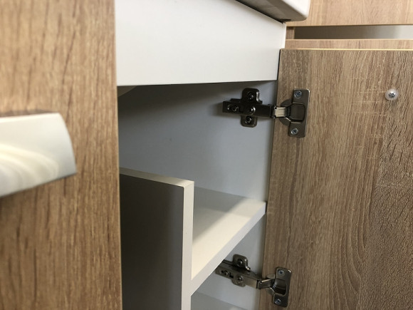 Тумба с раковиной Comforty Рига 70 00004142215 подвесная Дуб сонома Тумба с раковиной Comforty Рига 70 00004142215 подвесная Дуб сонома