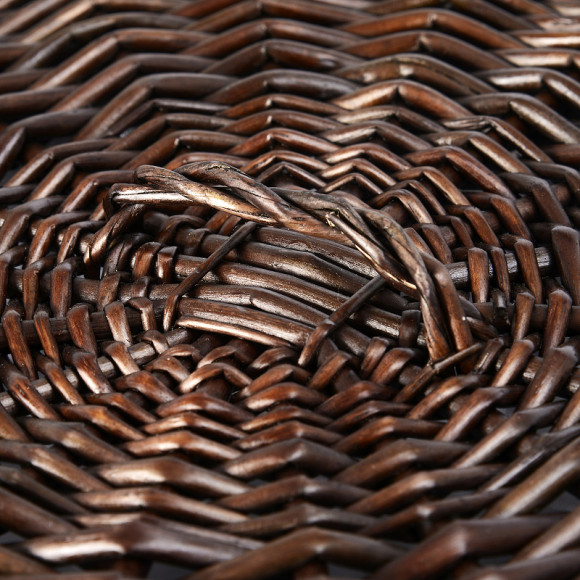 Корзина для белья WasserKRAFT Donau WB-530-M Темно-коричневая Корзина для белья WasserKRAFT Donau WB-530-M Темно-коричневая