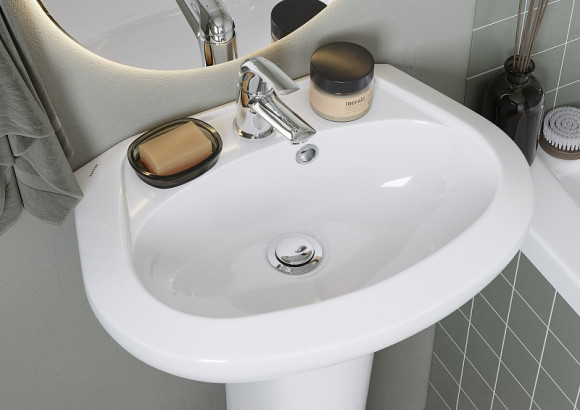 Смеситель для раковины Santek Нико WH5A02005C001 Хром