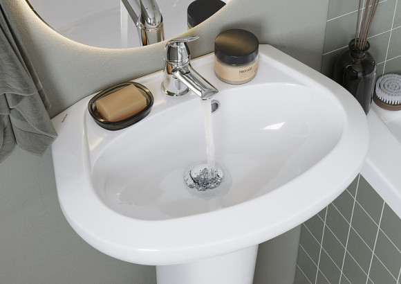 Смеситель для раковины Santek Нико WH5A02005C001 Хром