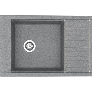 Кухонная мойка Aquaton Делия 78 1A715132DE230 Серый