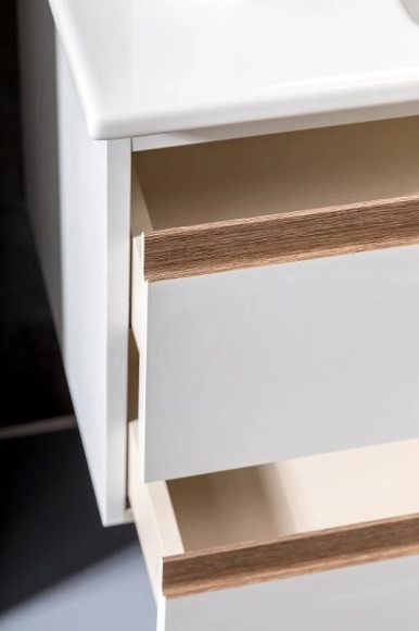 Тумба под раковину Boheme Armadi Art Capolda 100 849-100-WW подвесная Белая Дерево Тумба под раковину Boheme Armadi Art Capolda 100 849-100-WW подвесная Белая Дерево