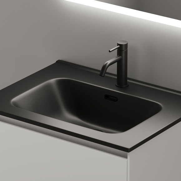 Тумба под раковину Sancos Cento 60 CN60W подвесная Белый глянец Тумба под раковину Sancos Cento 60 CN60W подвесная Белый глянец