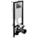 Комплект унитаза CeramaLux 2197 с инсталляцией Cersanit Black 35 S-IN-BLACK-Cg-w с сиденьем Микролифт и клавишей смыва Хром Комплект унитаза CeramaLux 2197 с инсталляцией Cersanit Black 35 S-IN-BLACK-Cg-w с сиденьем Микролифт и клавишей смыва Хром