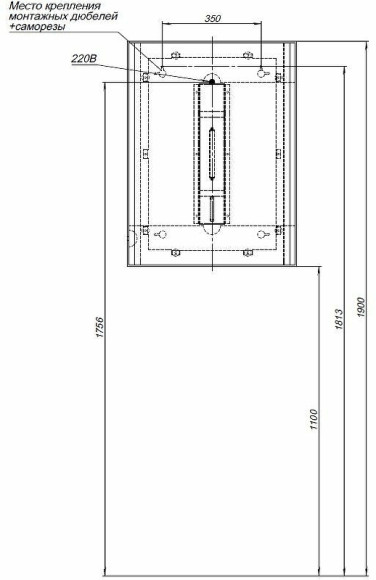 Зеркало Allen Brau Infinity 60 1.21018.BL с подсветкой Черное с сенсорным выключателем Зеркало Allen Brau Infinity 60 1.21018.BL с подсветкой Черное с сенсорным выключателем