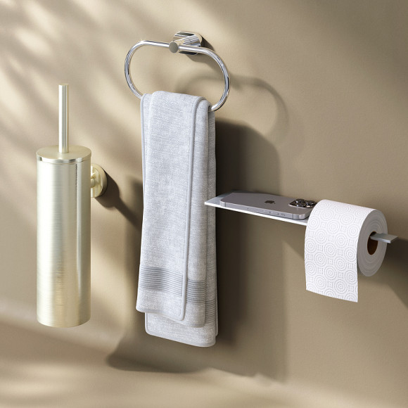 Набор аксессуаров для ванной AM.PM Sense L AK74T0503W Хром Набор аксессуаров для ванной AM.PM Sense L AK74T0503W Хром