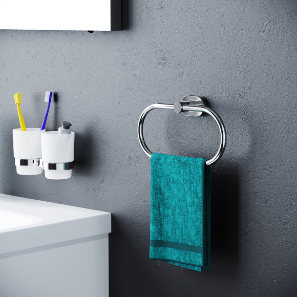 Набор аксессуаров для ванной AM.PM Sense L AK74T0503W Хром Набор аксессуаров для ванной AM.PM Sense L AK74T0503W Хром