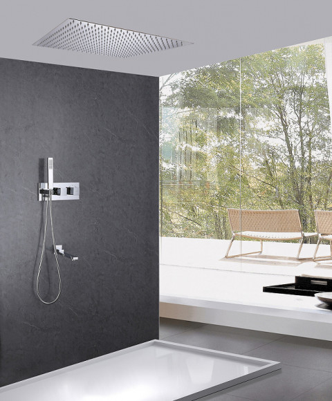 Душевая система Abber Daheim AF8254 с термостатом Хром Душевая система Abber Daheim AF8254 с термостатом Хром