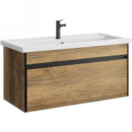 Тумба под раковину Aqwella Urban 100 URB0110DB подвесная Дуб балтийский Тумба под раковину Aqwella Urban 100 URB0110DB подвесная Дуб балтийский