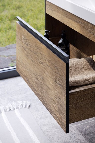 Тумба под раковину Aqwella Urban 100 URB0110DB подвесная Дуб балтийский