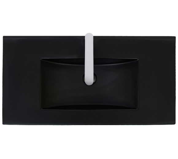 Раковина WeltWasser Deilbach 7506 90 MT- BL 10000005567 Черная матовая