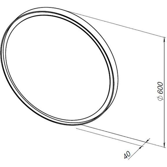 Зеркало Allen Brau Infinity 60 1.21022.WT с подсветкой Белое с сенсорным выключателем Зеркало Allen Brau Infinity 60 1.21022.WT с подсветкой Белое с сенсорным выключателем