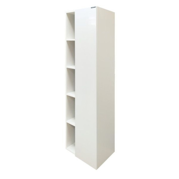 Шкаф пенал Comforty Милан 40 00004136467 подвесной Белый глянец Шкаф пенал Comforty Милан 40 00004136467 подвесной Белый глянец