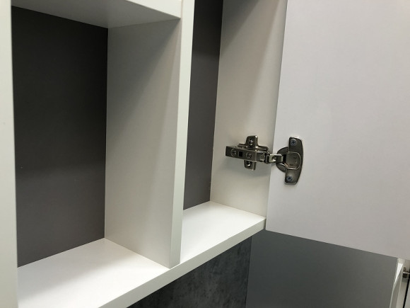 Шкаф пенал Comforty Милан 40 00004136467 подвесной Белый глянец Шкаф пенал Comforty Милан 40 00004136467 подвесной Белый глянец