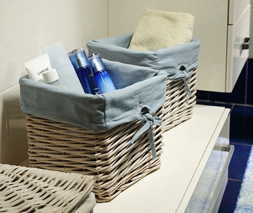 Корзина для аксессуаров WasserKRAFT Lopau WB-320-M Белая Корзина для аксессуаров WasserKRAFT Lopau WB-320-M Белая