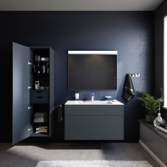 Шкаф пенал AM.PM Inspire V2.0 40 M50ACHX0406GM Графит матовый Шкаф пенал AM.PM Inspire V2.0 40 M50ACHX0406GM Графит матовый