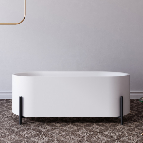 Акриловая ванна Abber 170х75 AB9443 без гидромассажа Акриловая ванна Abber 170х75 AB9443 без гидромассажа