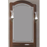 Зеркало Opadiris Лоренцо 60 00-00007044 Светлый орех с выключателем