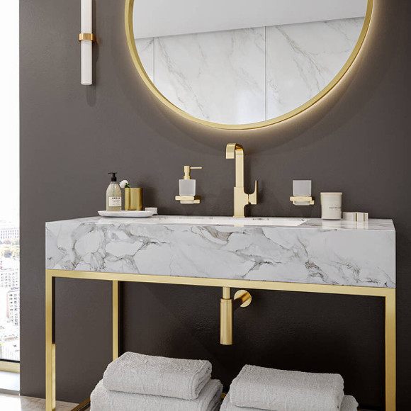 Смеситель для раковины Hansgrohe Metropol 230 32511990 Полированное золото Смеситель для раковины Hansgrohe Metropol 230 32511990 Полированное золото