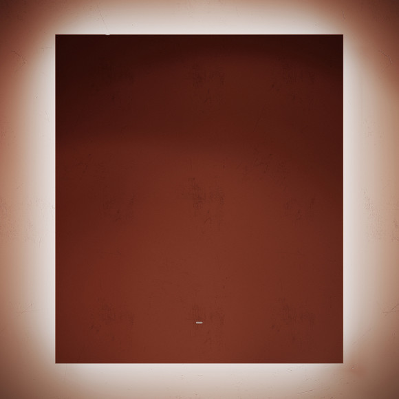 Зеркало Sancos Square 70 SQ700 с подсветкой с сенсорным выключателем