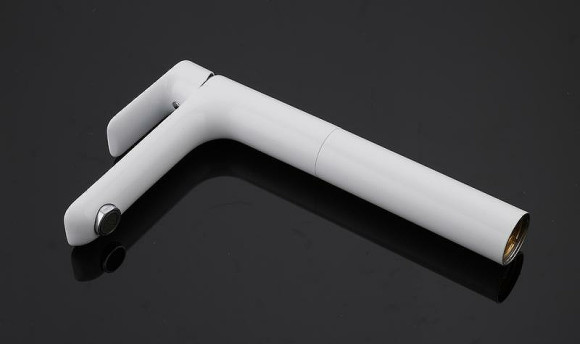 Смеситель для раковины Gappo G1048-2 Белый Хром Смеситель для раковины Gappo G1048-2 Белый Хром